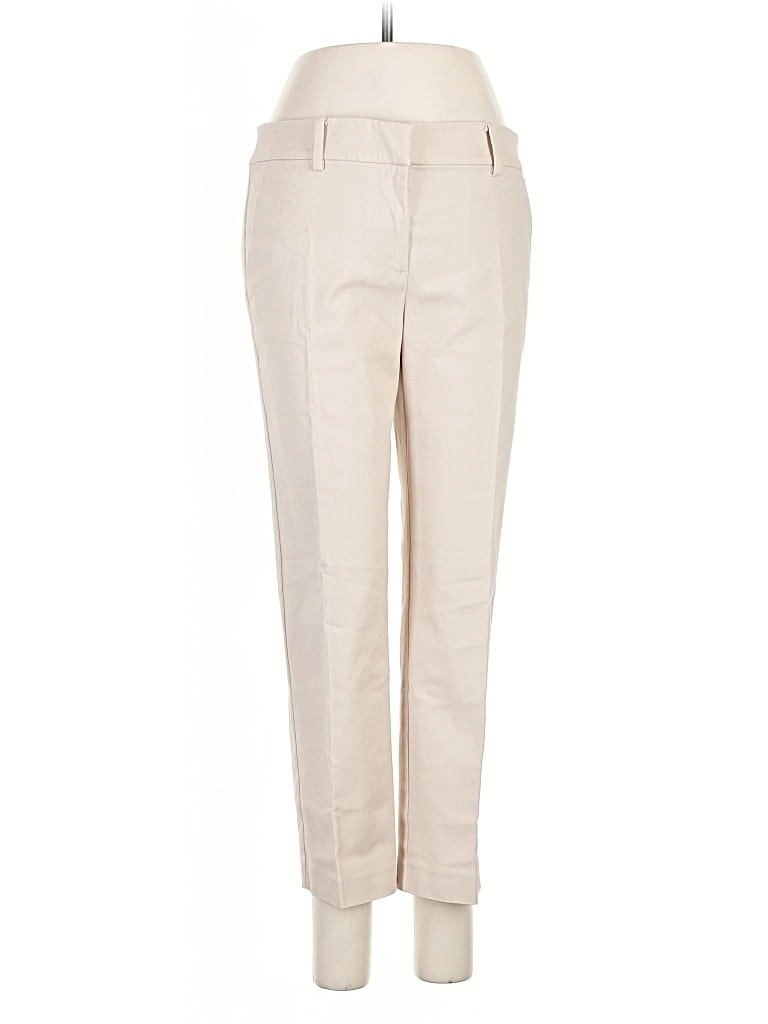 Pre-owned Ann Taylor Loft Dress Pants In White