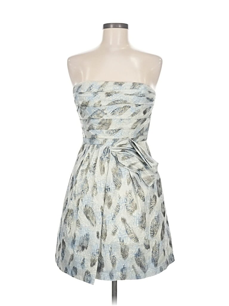 Pre-owned Bcbgmaxazria Cocktail Dress In Blue
