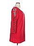 Avenue Red 3/4 Sleeve Top Size 0X - photo 4