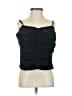 Crescent 100% Polyester Black Tube Top Size S - photo 1