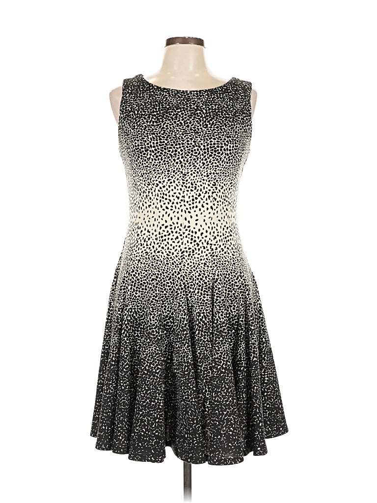 Pre-owned Red Saks Fifth Avenue Cocktail Dress In Gray
