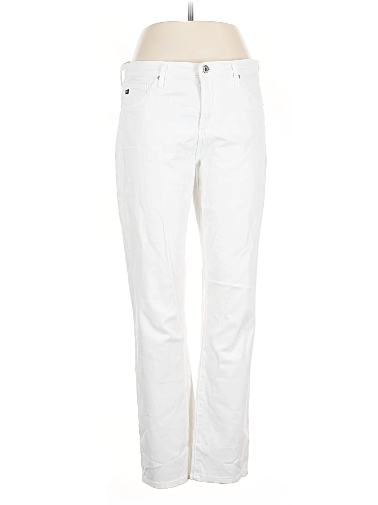 Pre-owned Adriano Goldschmied Jeans In White