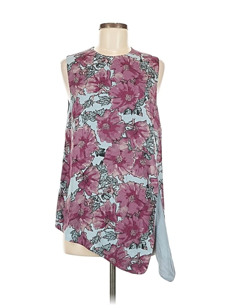 Pre-owned Babaton Sleeveless Blouse In Purple