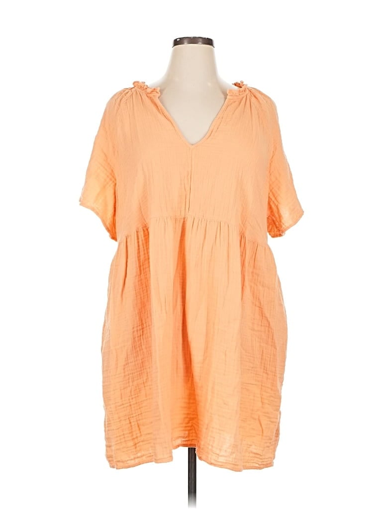 Pre-owned Old Navy Casual Dress In Orange