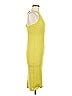iris Solid Yellow Cocktail Dress Size M - photo 4