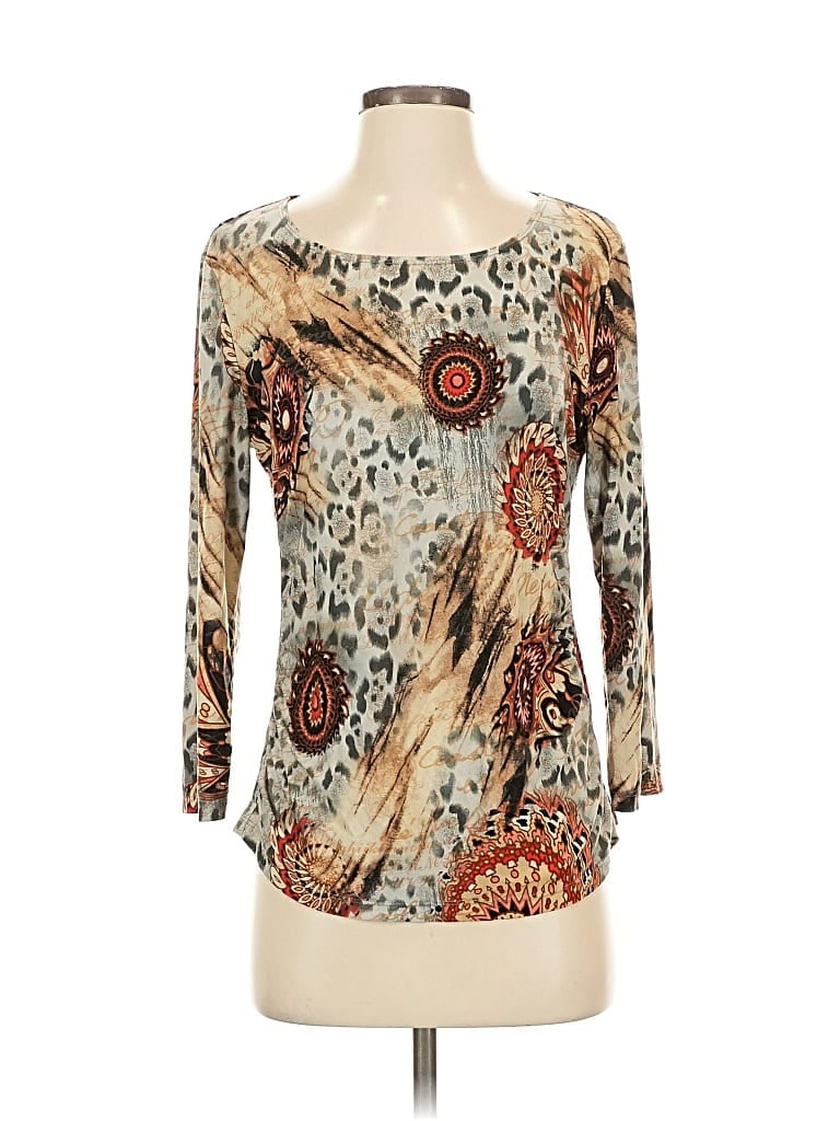 Pre-owned Nygard 3/4 Sleeve T-shirt In White