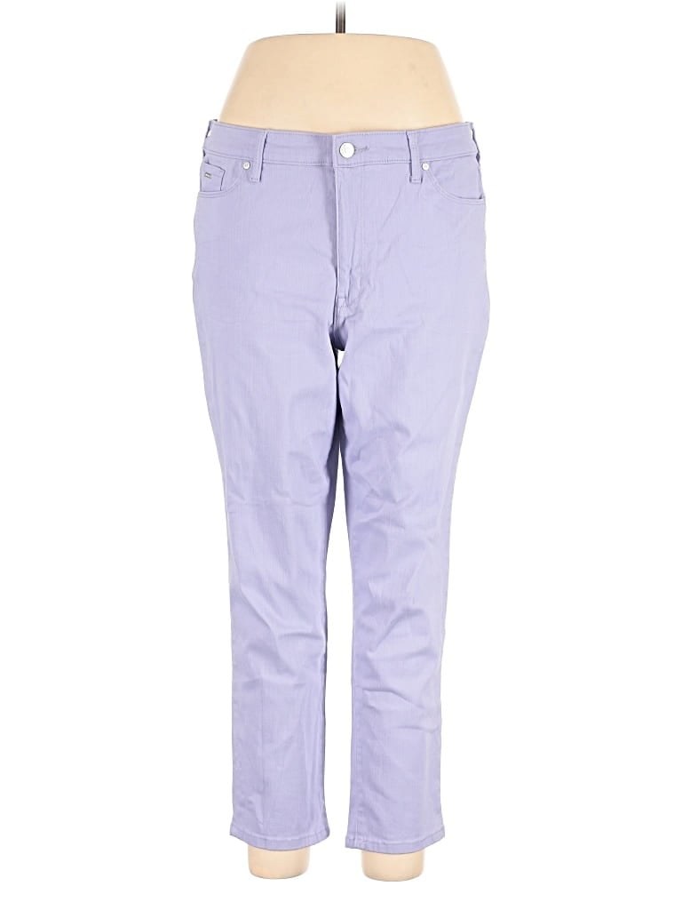 Pre-owned Nine West Jeans In Purple