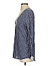 Joie 100% Silk Blue Long Sleeve Silk Top Size S - photo 5