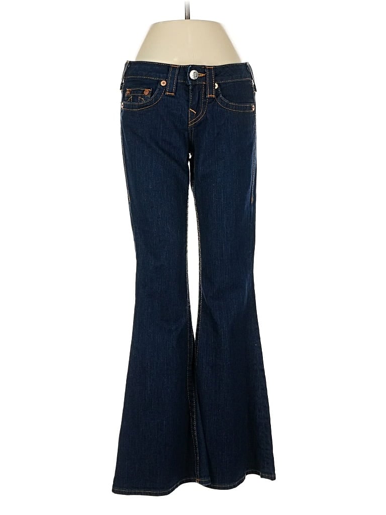 Pre-owned True Religion Outlet Jeans In Blue