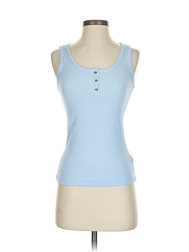 Pre-owned J By Joie Tank Top Blue Strapless Neckline Tops