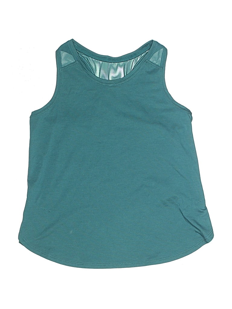 Pre-owned Athleta Girl Kids' Active Tank Top In Blue