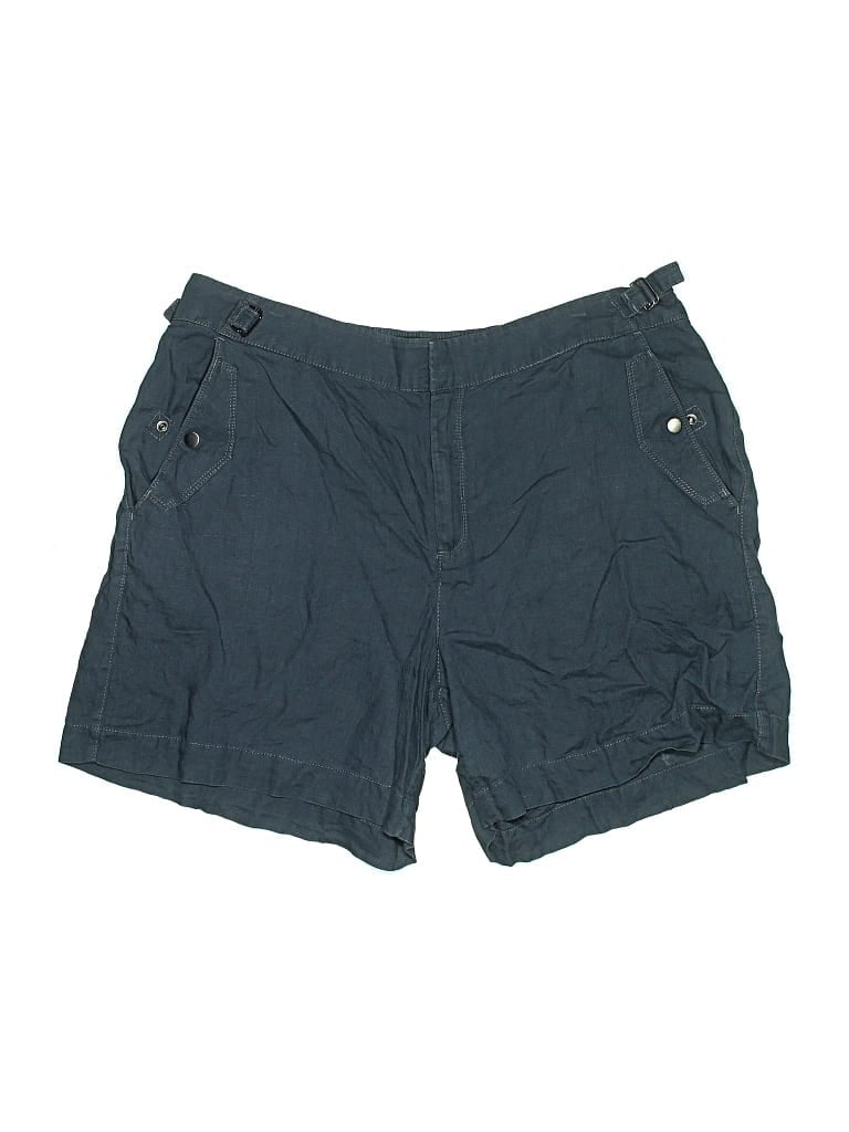 Pre-owned Athleta Cargo Shorts In Blue