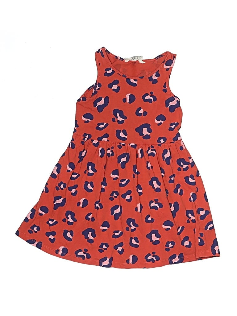 Pre-owned H&m Kids' Dress In Orange