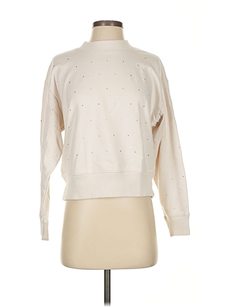 A NEW DAY Pre-owned Pullover Sweater In White