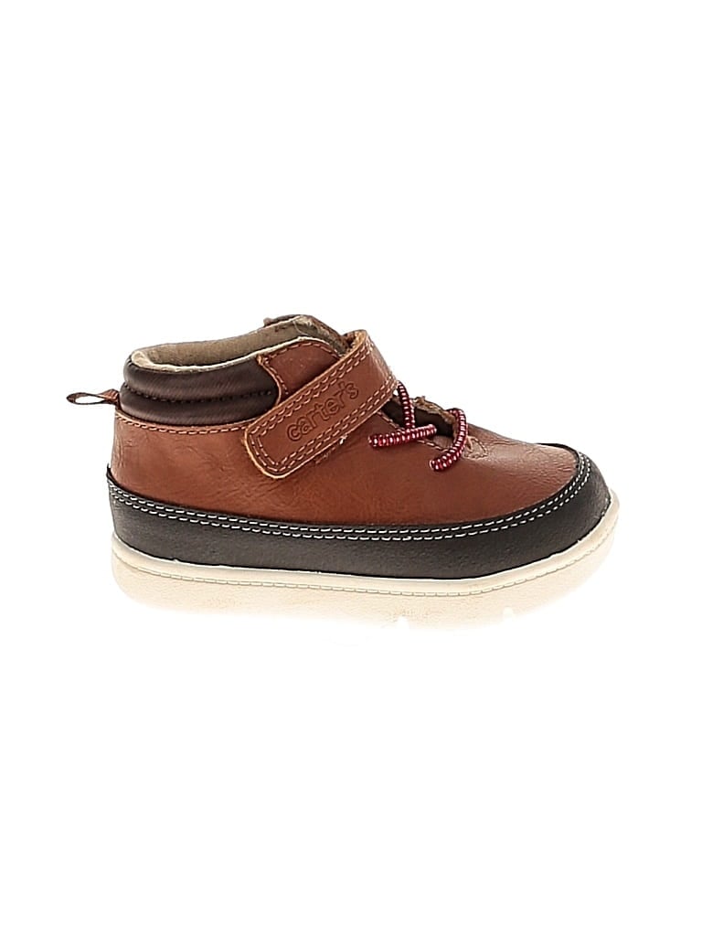 Pre-owned Carter's Kids' Sneakers In Brown