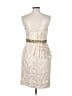 Aidan Mattox Ivory Cocktail Dress Size 10 - photo 2