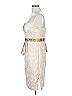 Aidan Mattox Ivory Cocktail Dress Size 10 - photo 5