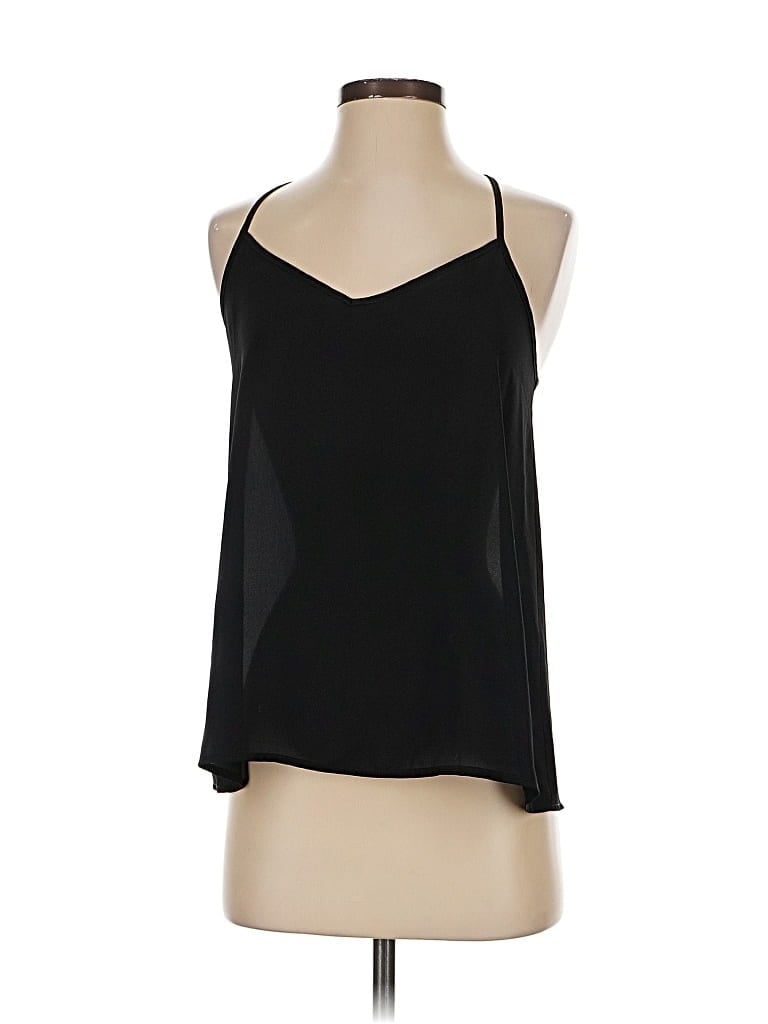 Pre-owned Abercrombie & Fitch Sleeveless Blouse In Black