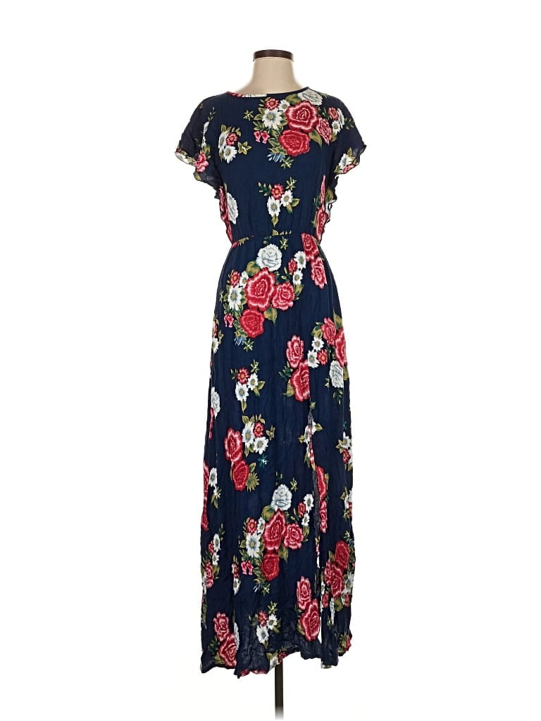 Pre-owned Assorted Brands Casual Dress In Blue