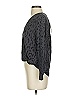 Rails Animal Print Gray 3/4 Sleeve Blouse Size XXS - photo 5