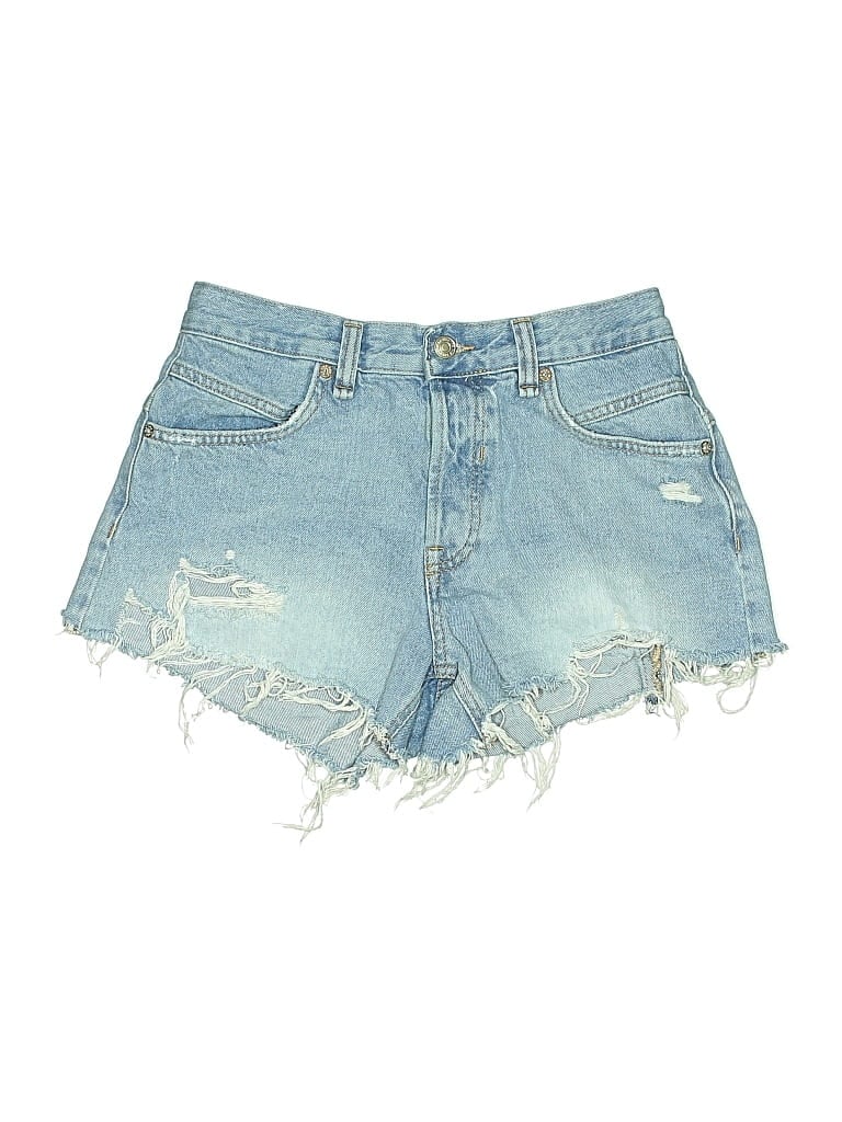 Pre-owned We The Free Denim Shorts In Blue