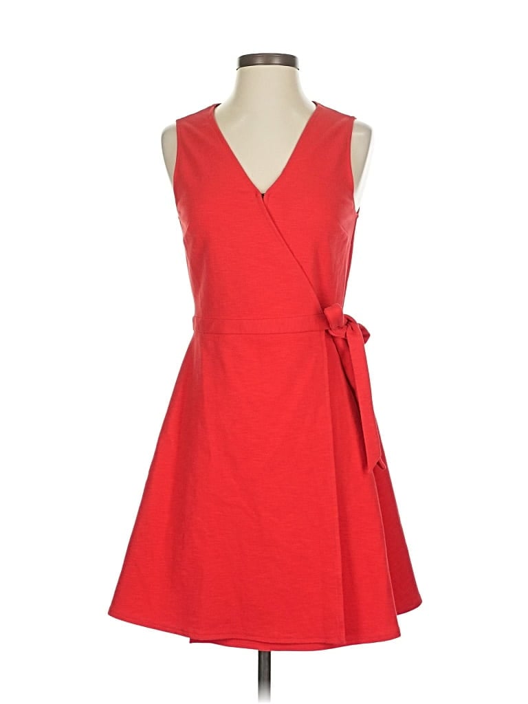 Pre-owned J. By J.crew Cocktail Dress In Red