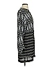 BCBGMAXAZRIA 100% Polyester Print Gray Casual Dress Size XS - photo 4
