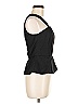 Gulshachereli Black Sleeveless Blouse Size 8 - photo 4