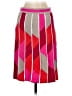 Etcetera Argyle Red Casual Skirt Size S - photo 2