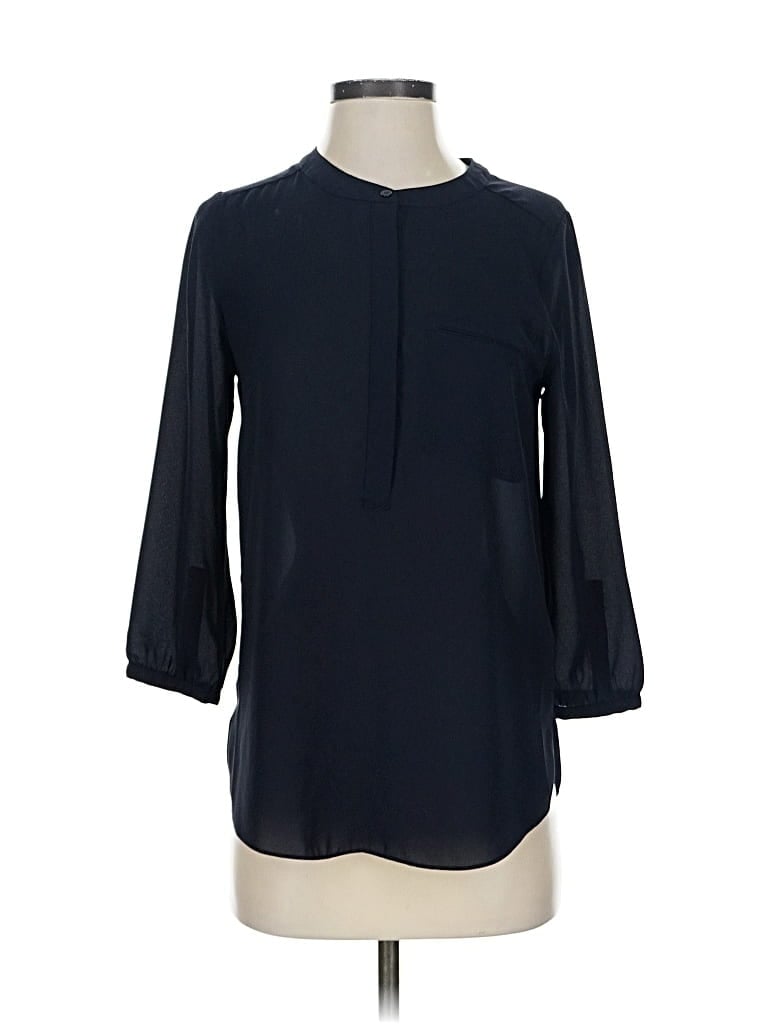 NYDJ Pre-owned 3/4 Sleeve Blouse In Blue