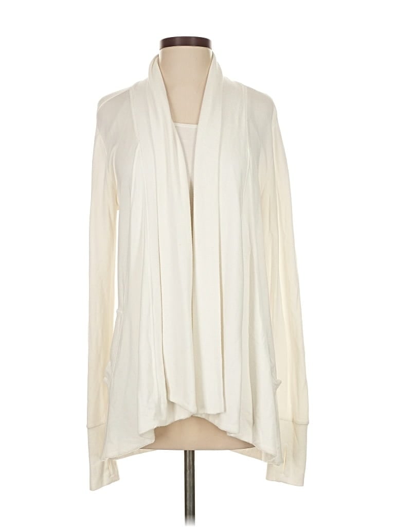 Click to view more detailed imagery on our partner's website Pre-owned Athleta Cardigan Sweater In White
