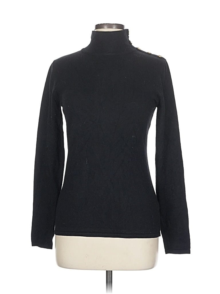 CIELO Pre-owned Turtleneck Sweater In Black