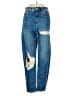 Unbranded 100% Cotton Graphic Blue Jeans Size 4 - photo 1