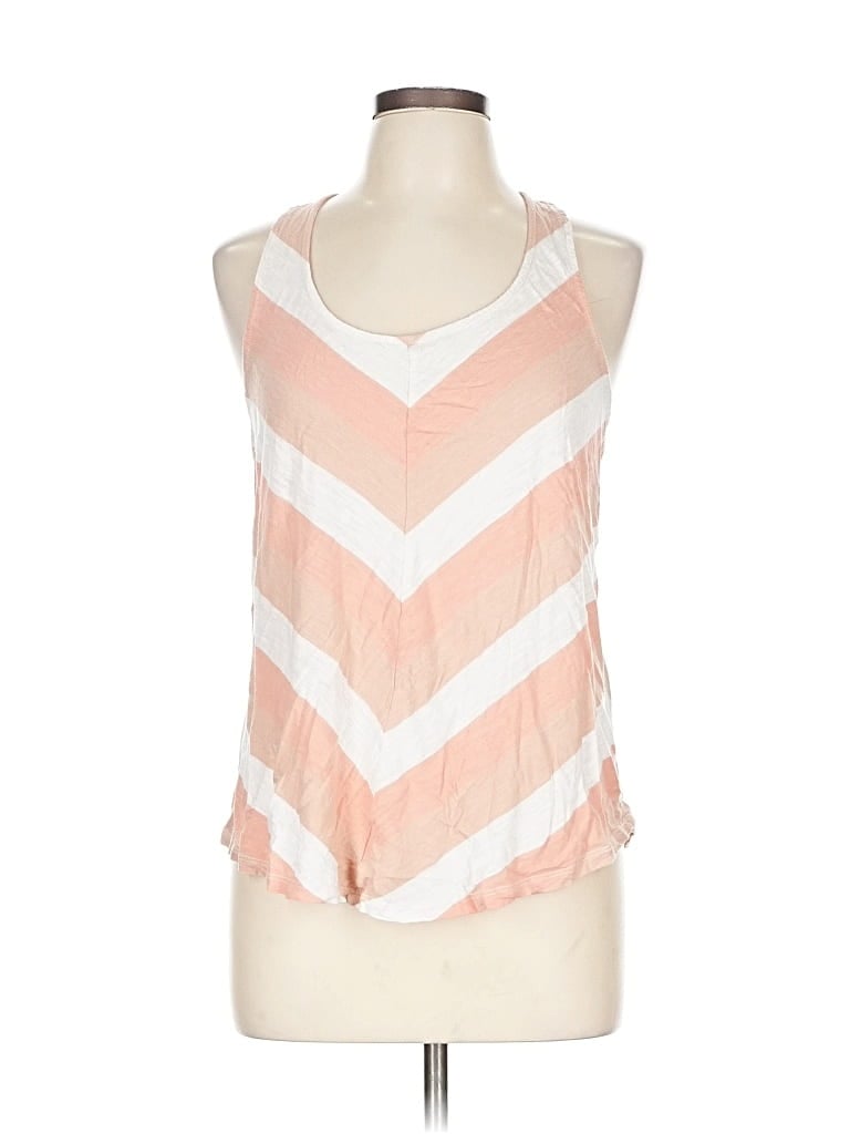 Pre-owned Lc Lauren Conrad Tank Top Pink Halter Neckline Tops