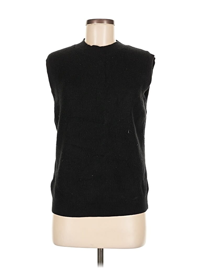 Pre-owned Anrabess Sweater Vest In Black