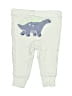 Carter's 100% Cotton Ivory Active Pants 0-3 MO / 3 MO - photo 2