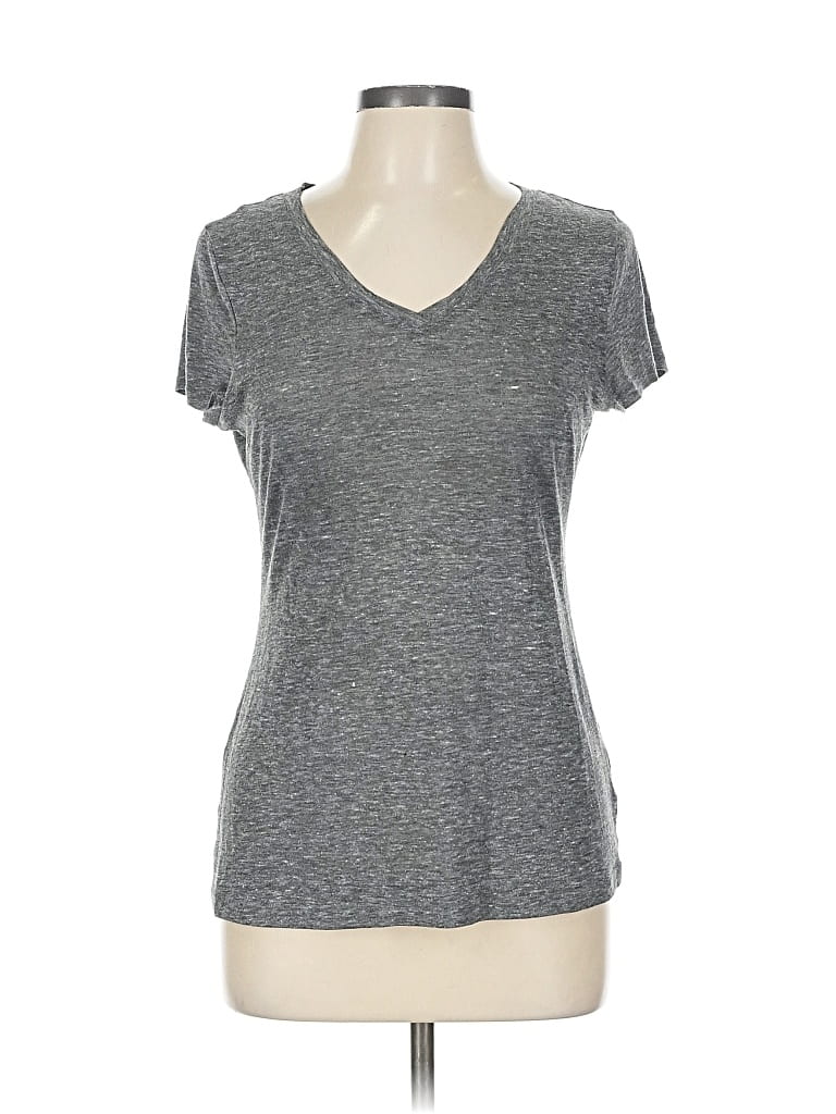 Pre-owned Maurices Short Sleeve T-shirt In Gray