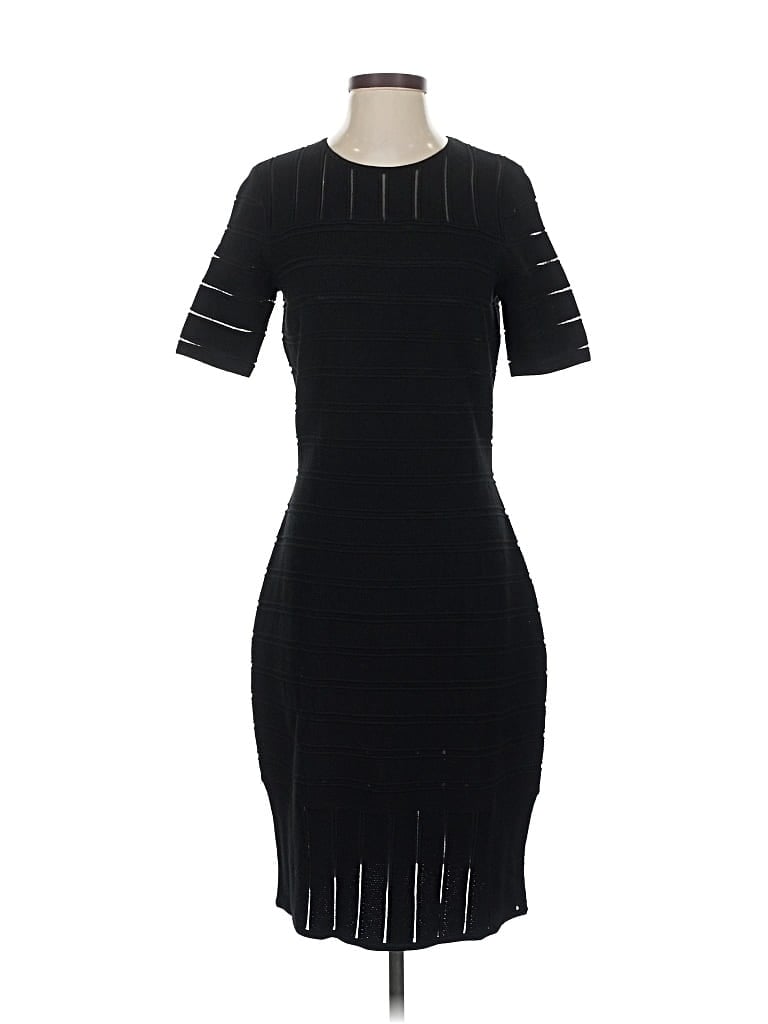 St John Cocktail Dress In Black