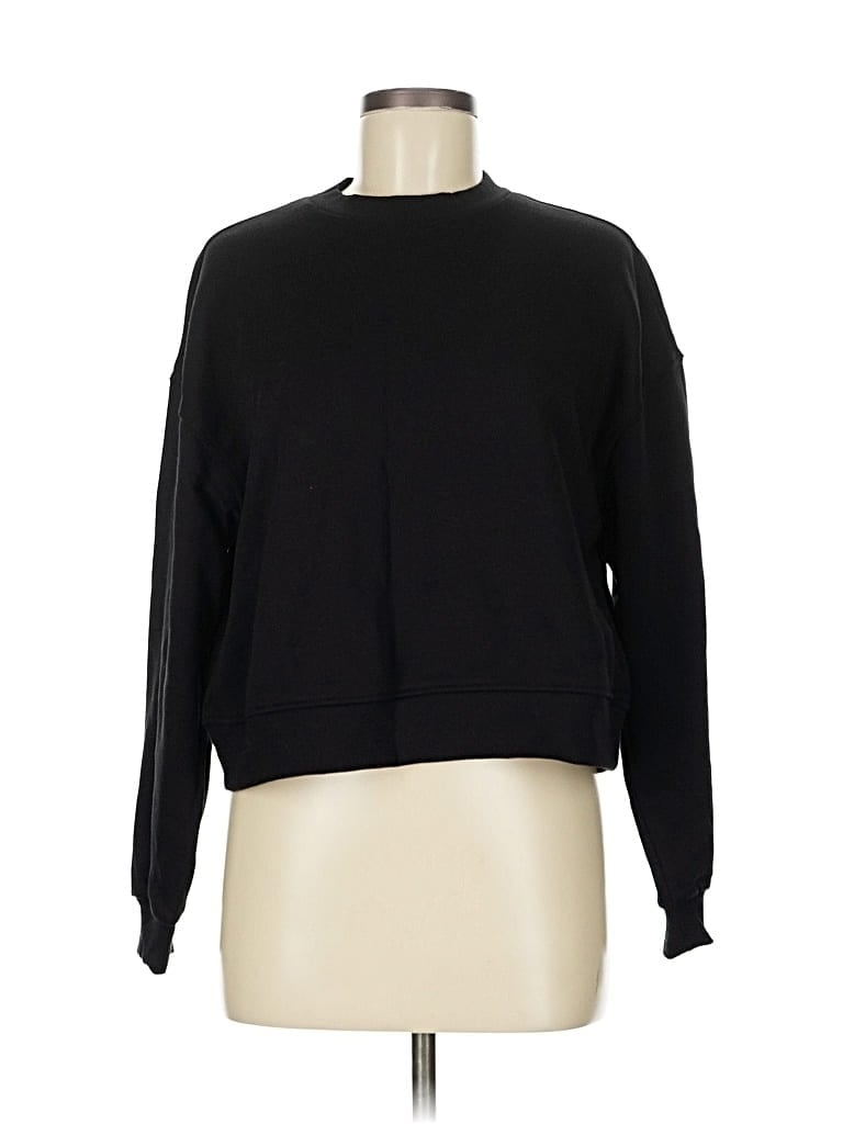 Pre-owned Divided By H&m Pullover Sweater In Black