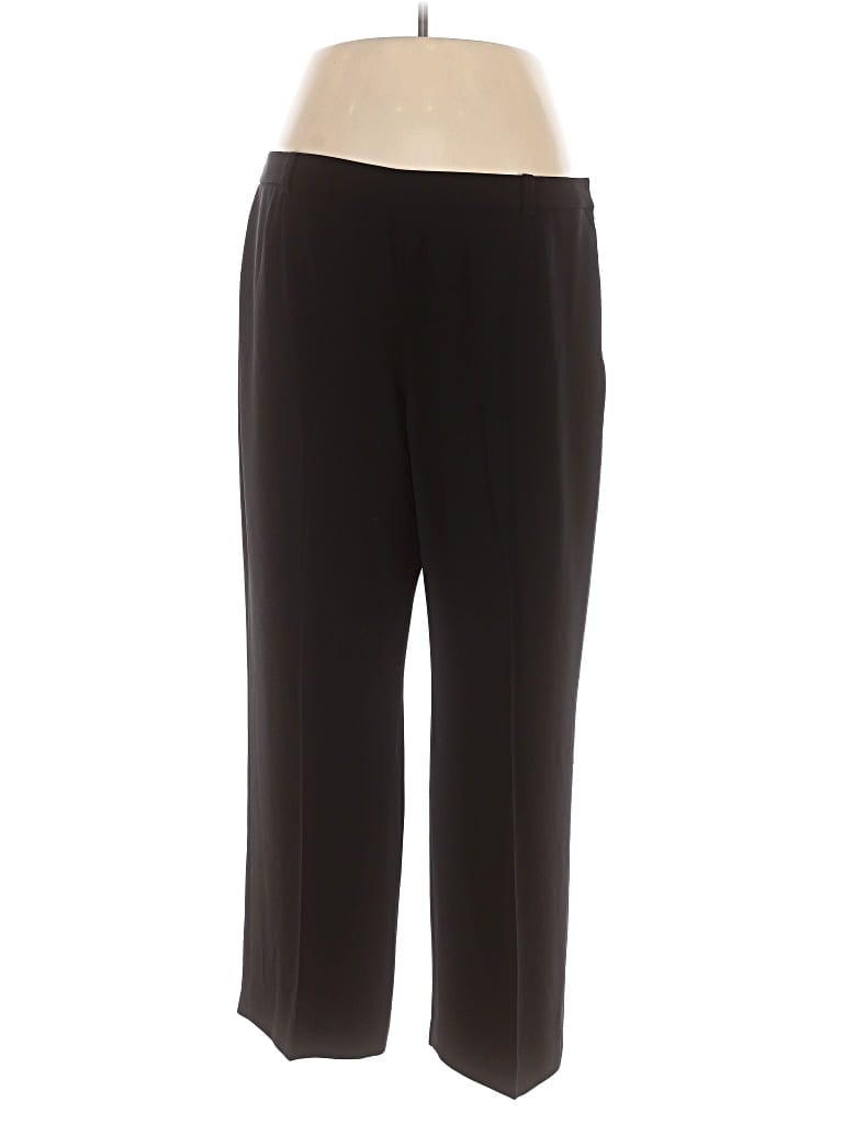 Pre-owned Kasper Dress Pants In Black