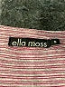 Ella Moss 100% Rayon Burgundy Long Sleeve Top Size S - photo 7