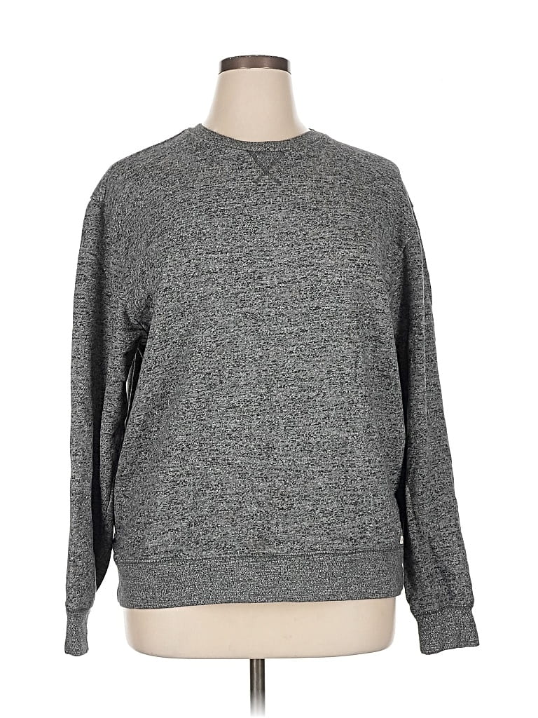 Pre-owned Weatherproof Pullover Sweater In Gray