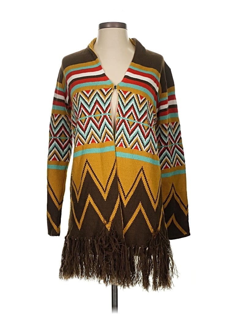 Pre-owned Fab'rik Cardigan Sweater In Brown