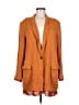 Frenken 100% Viscose Orange Blazer Size EU 38 / US 8 - photo 1