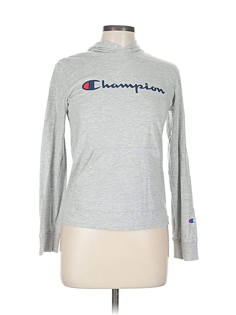 Pre-owned Champion Pullover Sweater In Silver