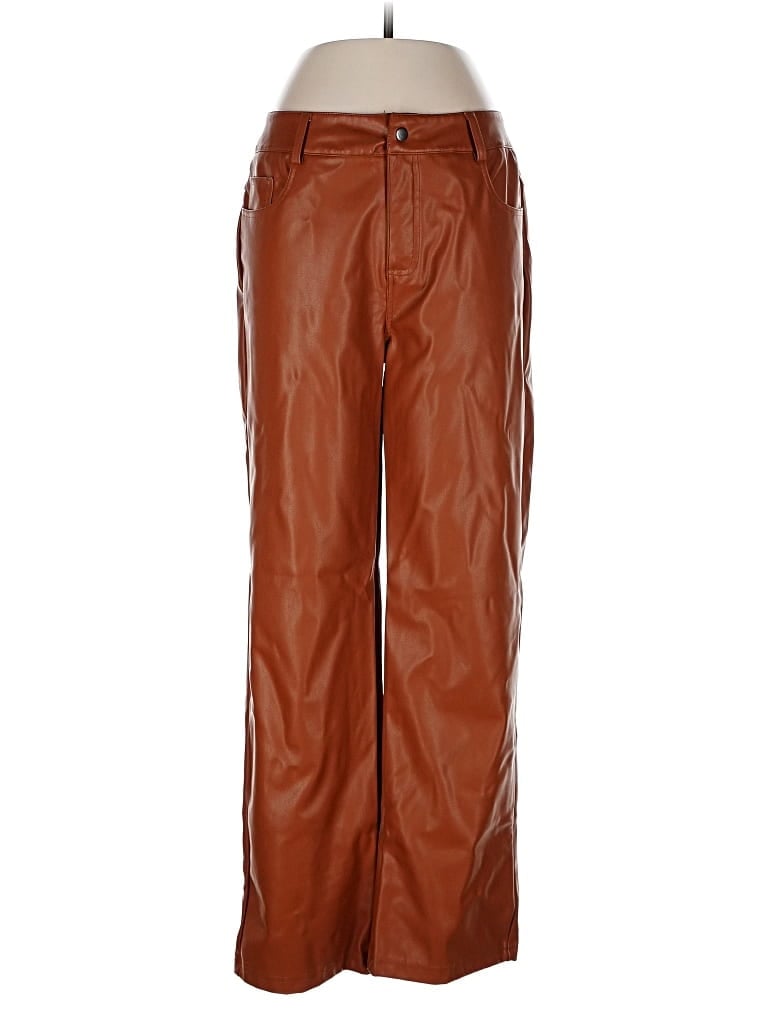 Pre-owned Assorted Brands Casual Pants In Brown