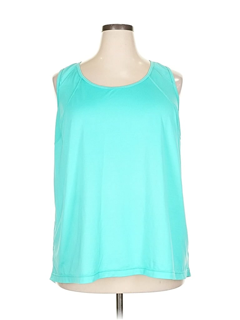 Pre-owned Xersion Sleeveless T-shirt In Blue