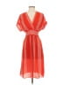 Anne Klein 100% Polyester Orange Cocktail Dress Size 2 - photo 1