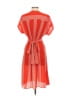 Anne Klein 100% Polyester Orange Cocktail Dress Size 2 - photo 2
