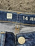 Gap Solid Blue Jeans Size 14 - photo 3